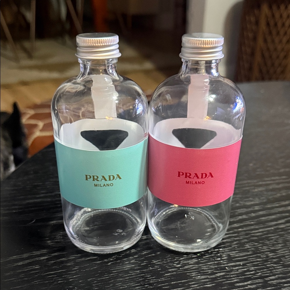 Prada Milano Mini Bottle Set - Pink and Blue